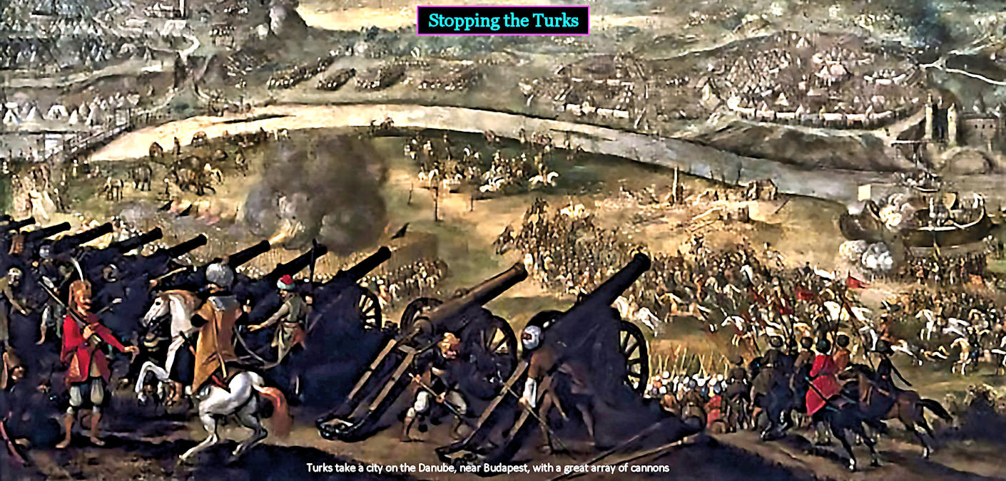 Turks at the gates, 1400s